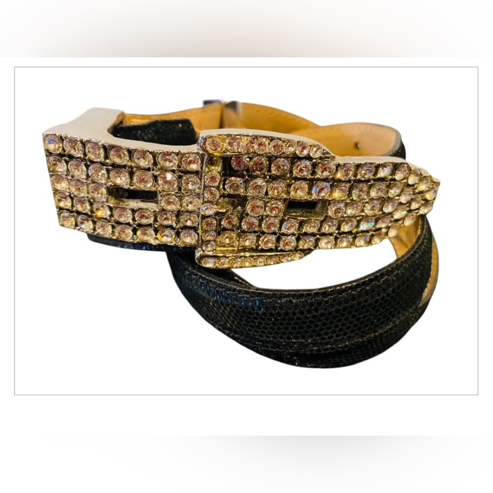 Vintage Leatherock belt 4183 size med
